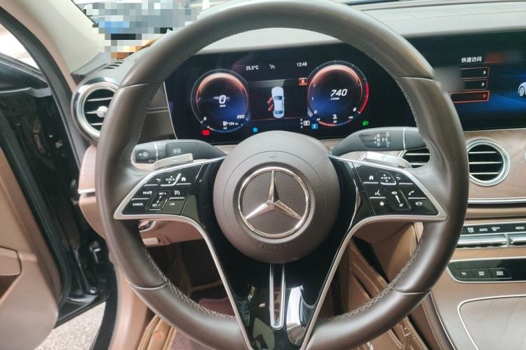 Used Mercedes-Benz E-Class 2022 E 300 L Luxury Model Steering Wheel