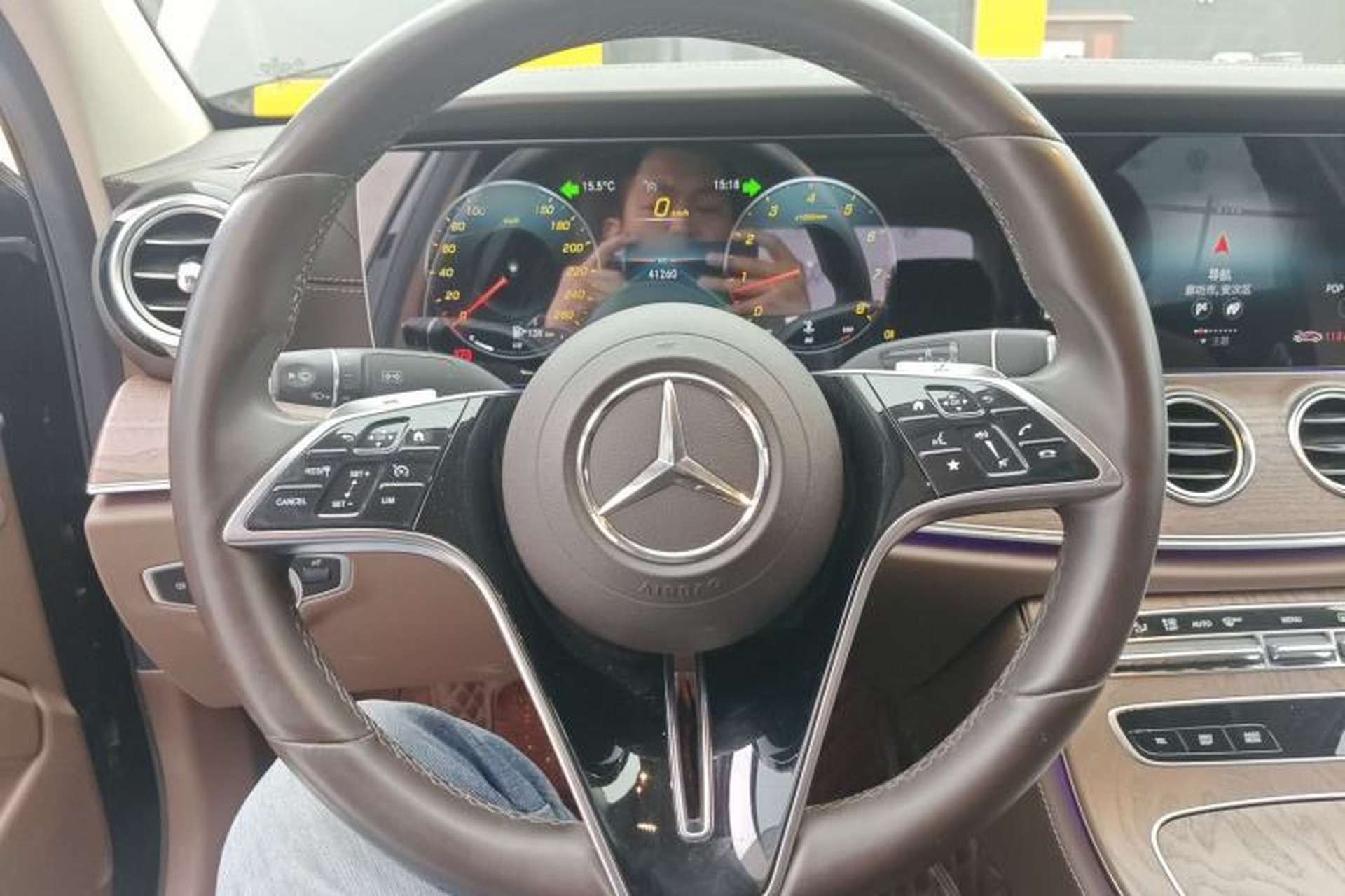 Used Mercedes-Benz E-Class 2022 Updated E 300 L Stylish Edition Steering Wheel