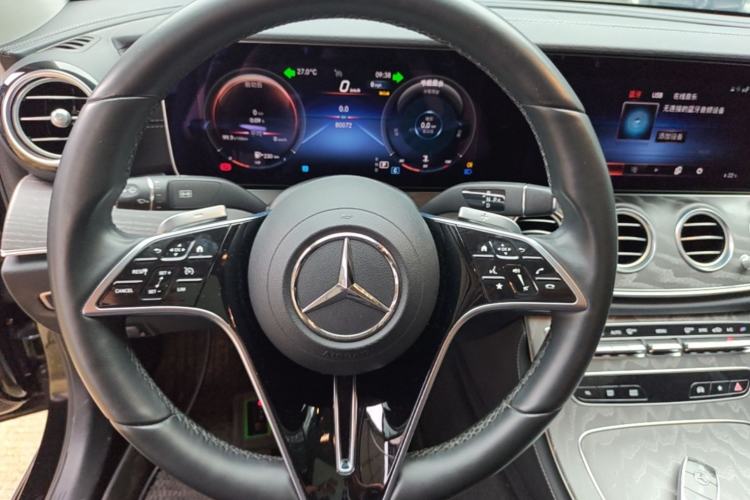 Used Mercedes-Benz E-Class 2022 Revised Version E 300 L Fashion Edition Steering Wheel