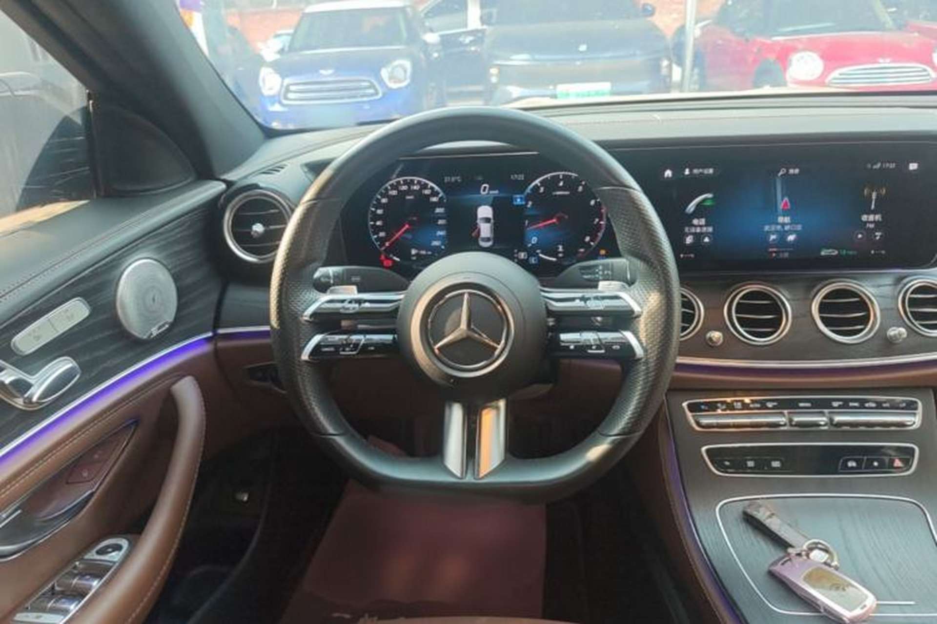 Used Mercedes-Benz E-Class 2022 Second Facelift E 300 L Sport Luxury Edition Steering Wheel