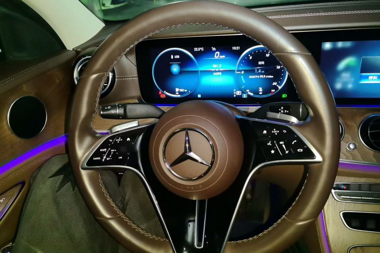 Used Mercedes-Benz E-Class 2022 Updated E 300 L Stylish Edition Steering Wheel