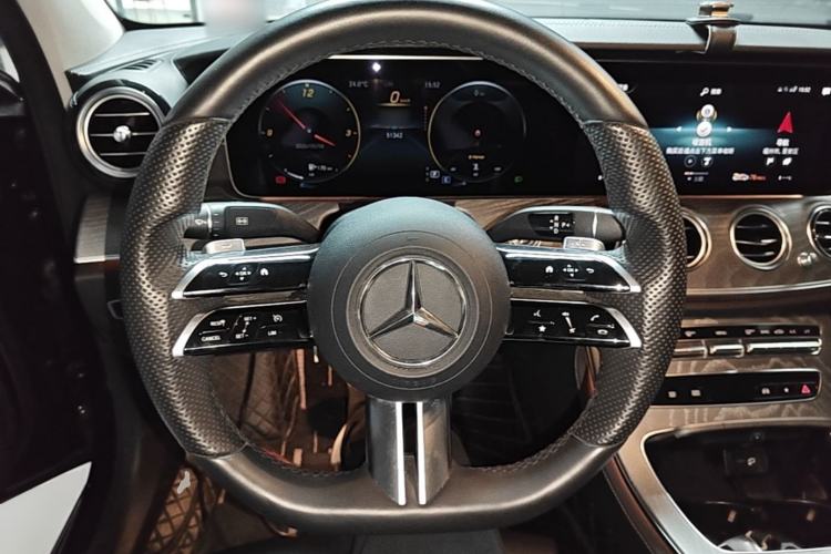 Used Mercedes-Benz E-Class 2022 Revised E 300 L Sporty and Stylish Edition Steering Wheel