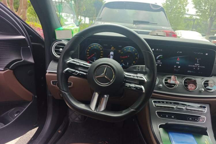 Used Mercedes-Benz E-Class 2022 E 300 L Sporty and Stylish Model Steering Wheel