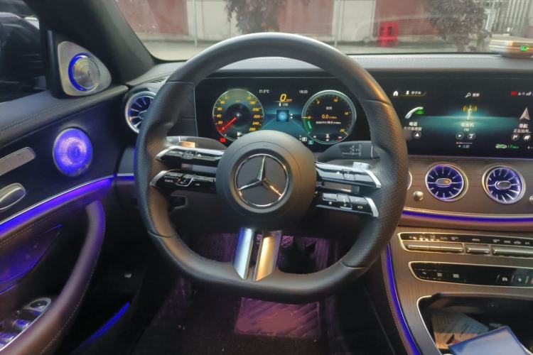 Used Mercedes-Benz E-Class 2022 Second Facelift E 260 L Sport Edition Steering Wheel