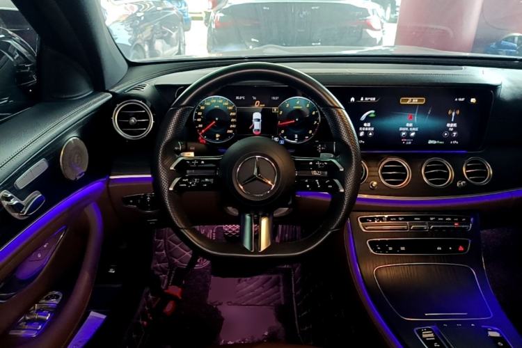 Used Mercedes-Benz E-Class 2022 Second Facelift E 300 L Sport Luxury Edition Steering Wheel