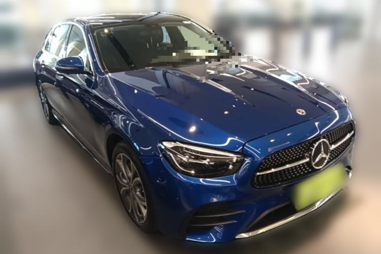 Used Mercedes-Benz E-Class 2022 Revised E 300 L Sporty and Stylish Edition Front Right 45 Deg