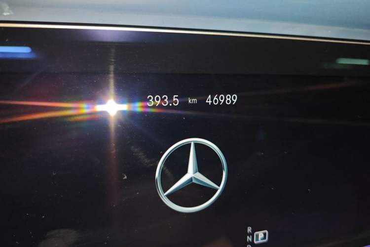 Used Mercedes-Benz E-Class 2022 E 260 Stylish Sports Edition Odometer Close Up