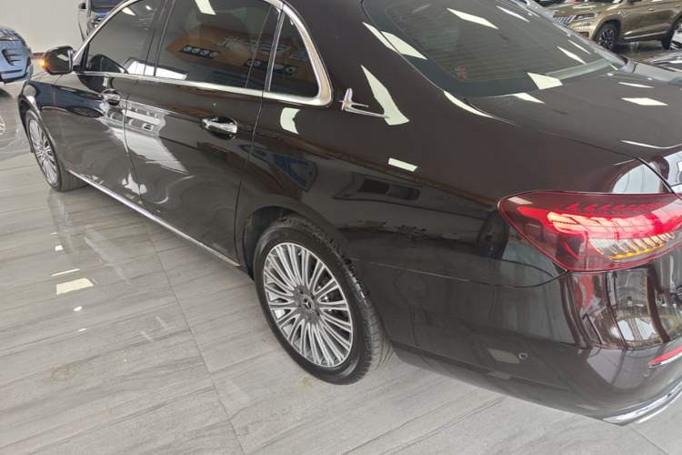 Used Mercedes-Benz E-Class 2022 E 300 L Stylish Model Rear Left 45 Deg