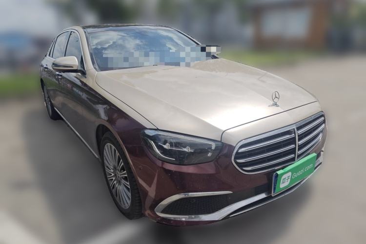 Used Mercedes-Benz E-Class 2022 Revised Version E 300 L Luxury Edition Front Right 45 Deg