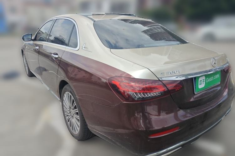 Used Mercedes-Benz E-Class 2022 Revised Version E 300 L Luxury Edition Rear Left 45 Deg