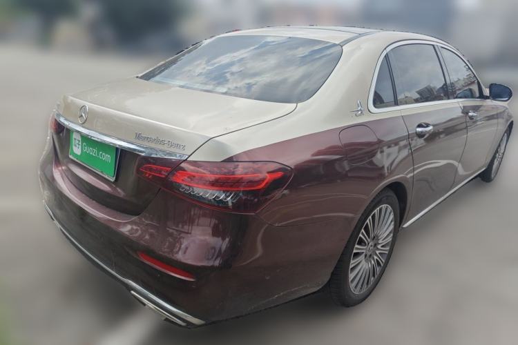 Used Mercedes-Benz E-Class 2022 Revised Version E 300 L Luxury Edition Rear Right 45 Deg