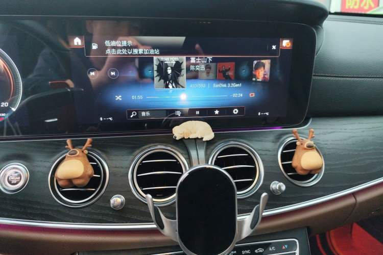 Used Mercedes-Benz E-Class 2022 Revised E 300 L Sporty and Stylish Edition Audio And AC Panel
