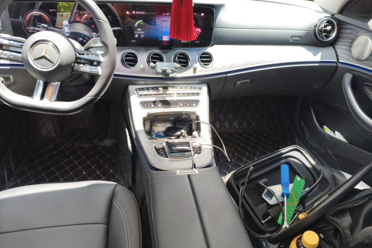 Used Mercedes-Benz E-Class 2022 E 300 L Sport Luxury Edition Audio And AC Panel