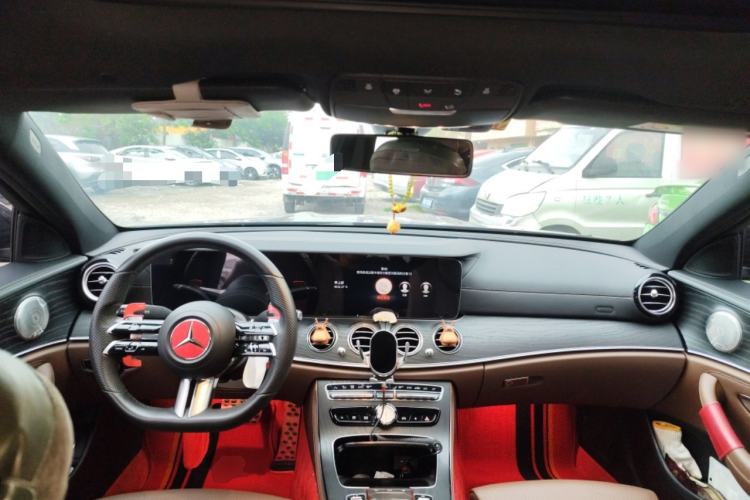 Used Mercedes-Benz E-Class 2022 Revised E 300 L Sporty and Stylish Edition Center Console
