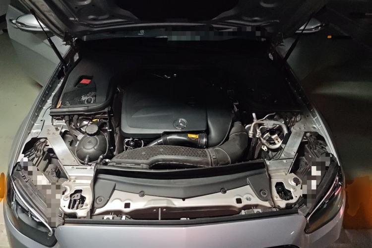 Used Mercedes-Benz E-Class 2022 E 300 L Sporty and Stylish Model Engine Bay
