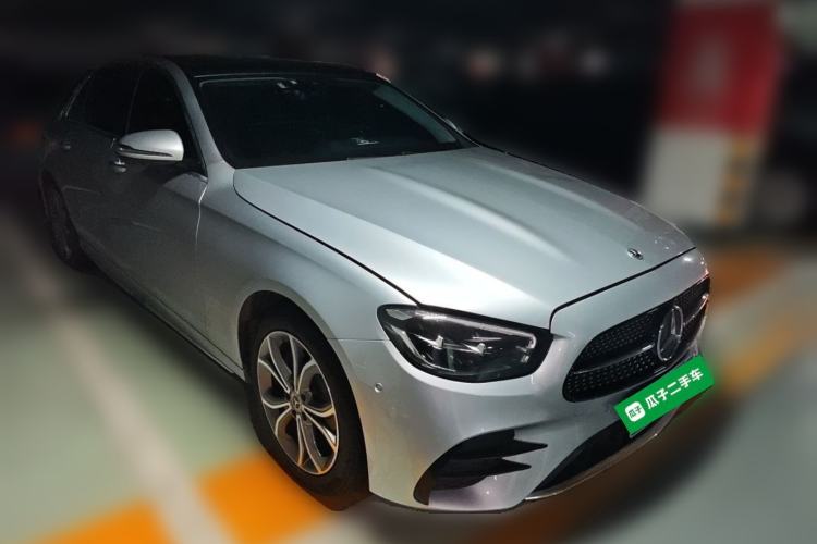 Used Mercedes-Benz E-Class 2022 E 300 L Sporty and Stylish Model Front Right 45 Deg