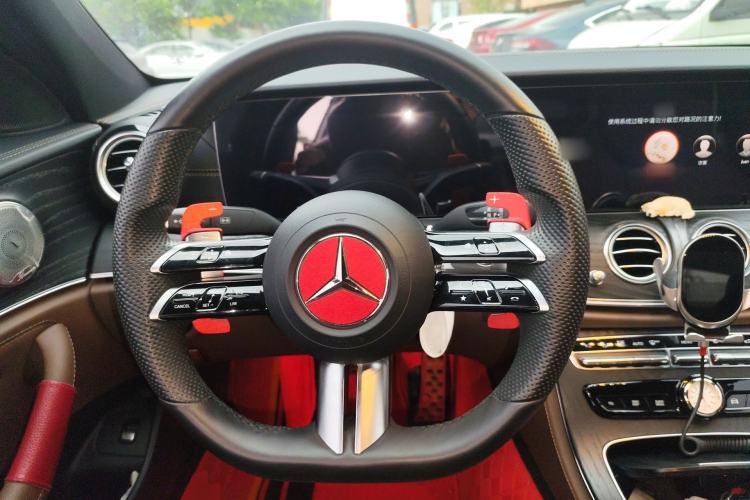 Used Mercedes-Benz E-Class 2022 Revised E 300 L Sporty and Stylish Edition Steering Wheel
