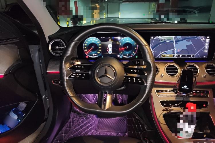 Used Mercedes-Benz E-Class 2022 E 300 L Sporty and Stylish Model Steering Wheel