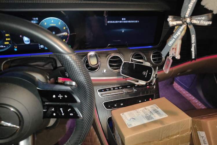 Used Mercedes-Benz E-Class 2022 Second Facelift E 300 L Sporty and Stylish Edition Audio And AC Panel