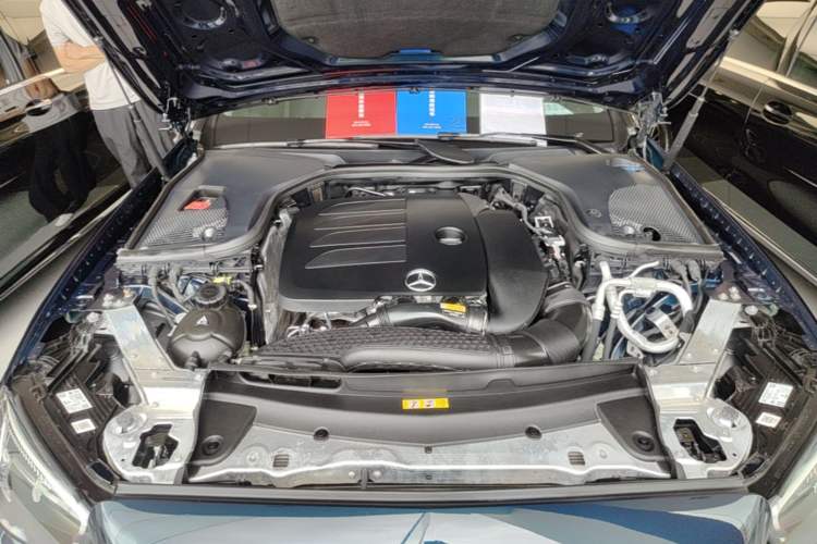 Used Mercedes-Benz E-Class 2022 Second Facelift E 260 L Sport Edition Engine Bay