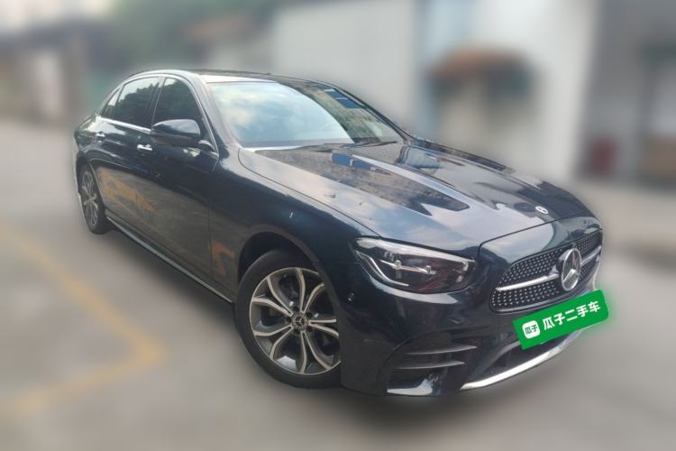 Used Mercedes-Benz E-Class 2022 Revised E 300 L Sporty and Stylish Edition Front Right 45 Deg