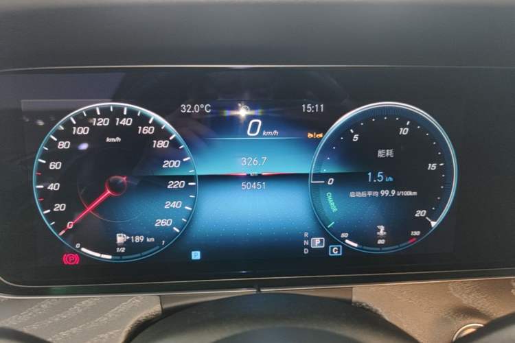Used Mercedes-Benz E-Class 2022 Second Facelift E 260 L Sport Edition Instrument Cluster