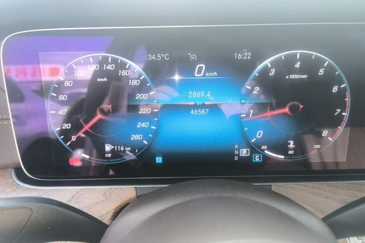 Used Mercedes-Benz E-Class 2022 Updated E 300 L Stylish Edition Instrument Cluster