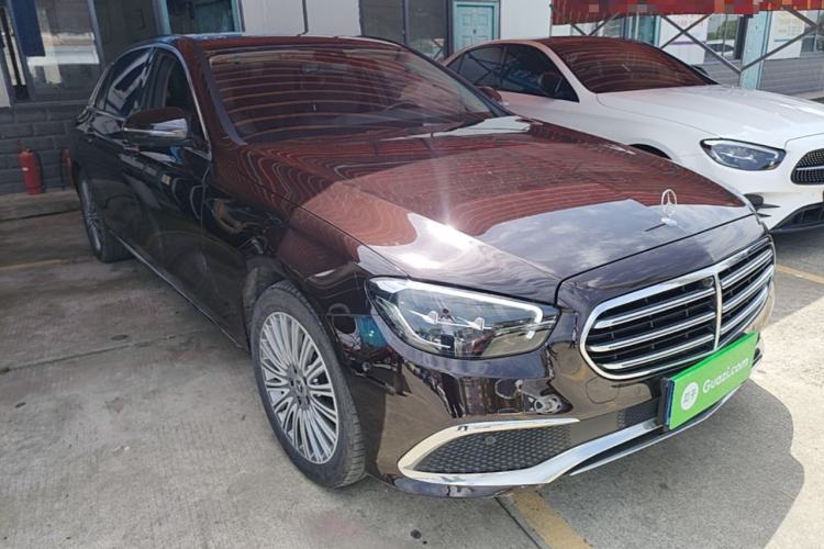 Used Mercedes-Benz E-Class 2022 E 300 L Stylish Model Front Right 45 Deg