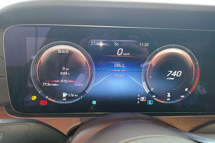 Used Mercedes-Benz E-Class 2022 E 300 L Stylish Model Instrument Cluster