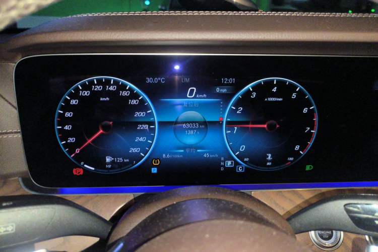 Used Mercedes-Benz E-Class 2022 Revised Version E 300 L Luxury Edition Instrument Cluster