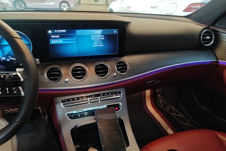Used Mercedes-Benz E-Class 2022 E 300 L Sporty and Stylish Model Center Console