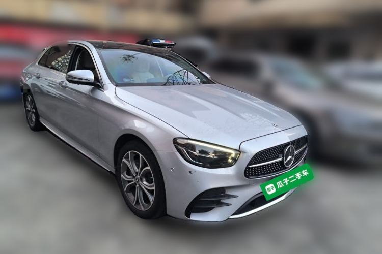 Used Mercedes-Benz E-Class 2022 Second Facelift E 300 L Sporty and Stylish Edition Front Right 45 Deg