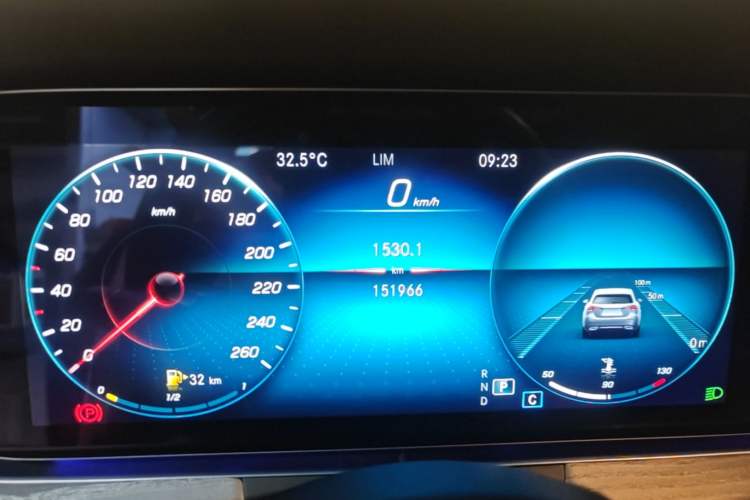 Used Mercedes-Benz E-Class 2022 E 300 L Sporty and Stylish Model Instrument Cluster