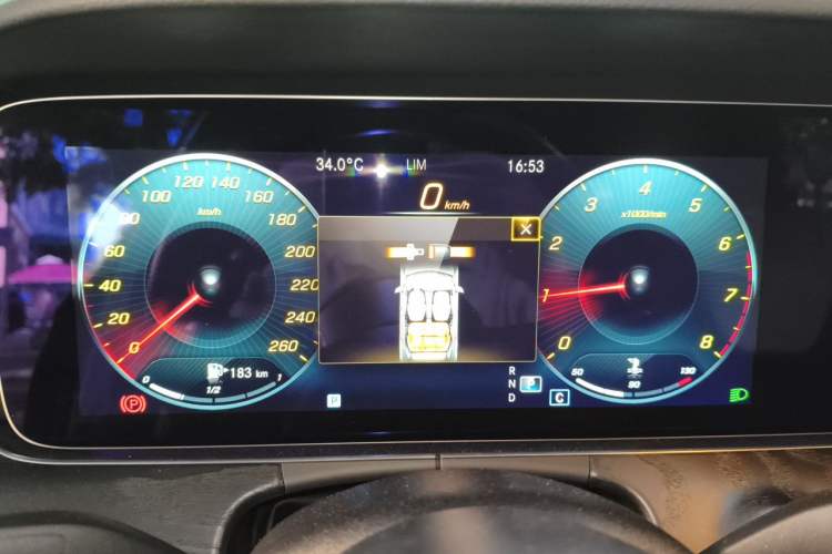 Used Mercedes-Benz E-Class 2022 E 260 Stylish Sports Edition Instrument Cluster