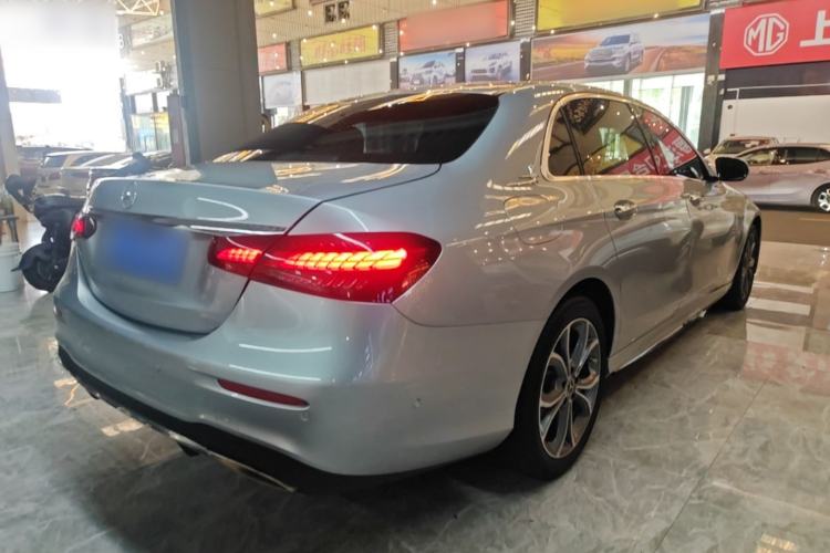 Used Mercedes-Benz E-Class 2022 E 300 L Sporty and Stylish Model Rear Right 45 Deg