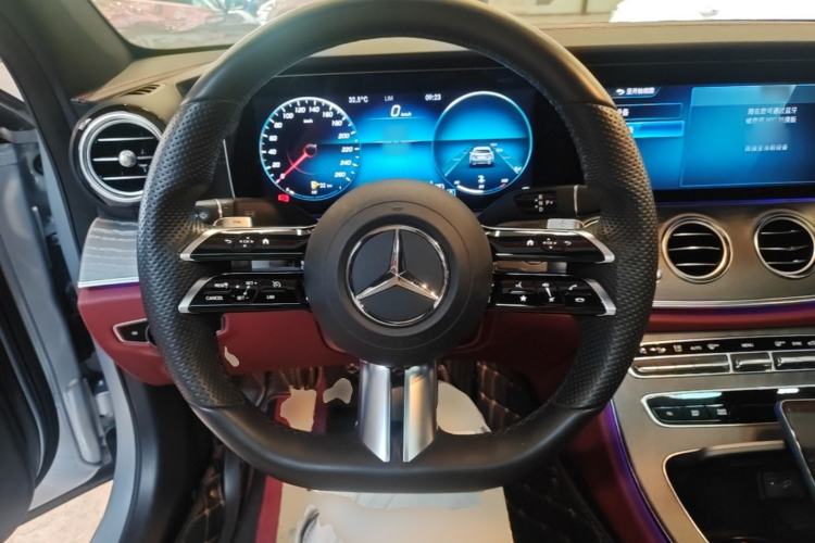Used Mercedes-Benz E-Class 2022 E 300 L Sporty and Stylish Model Steering Wheel