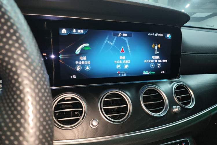 Used Mercedes-Benz E-Class 2022 E 260 Stylish Sports Edition Audio And AC Panel
