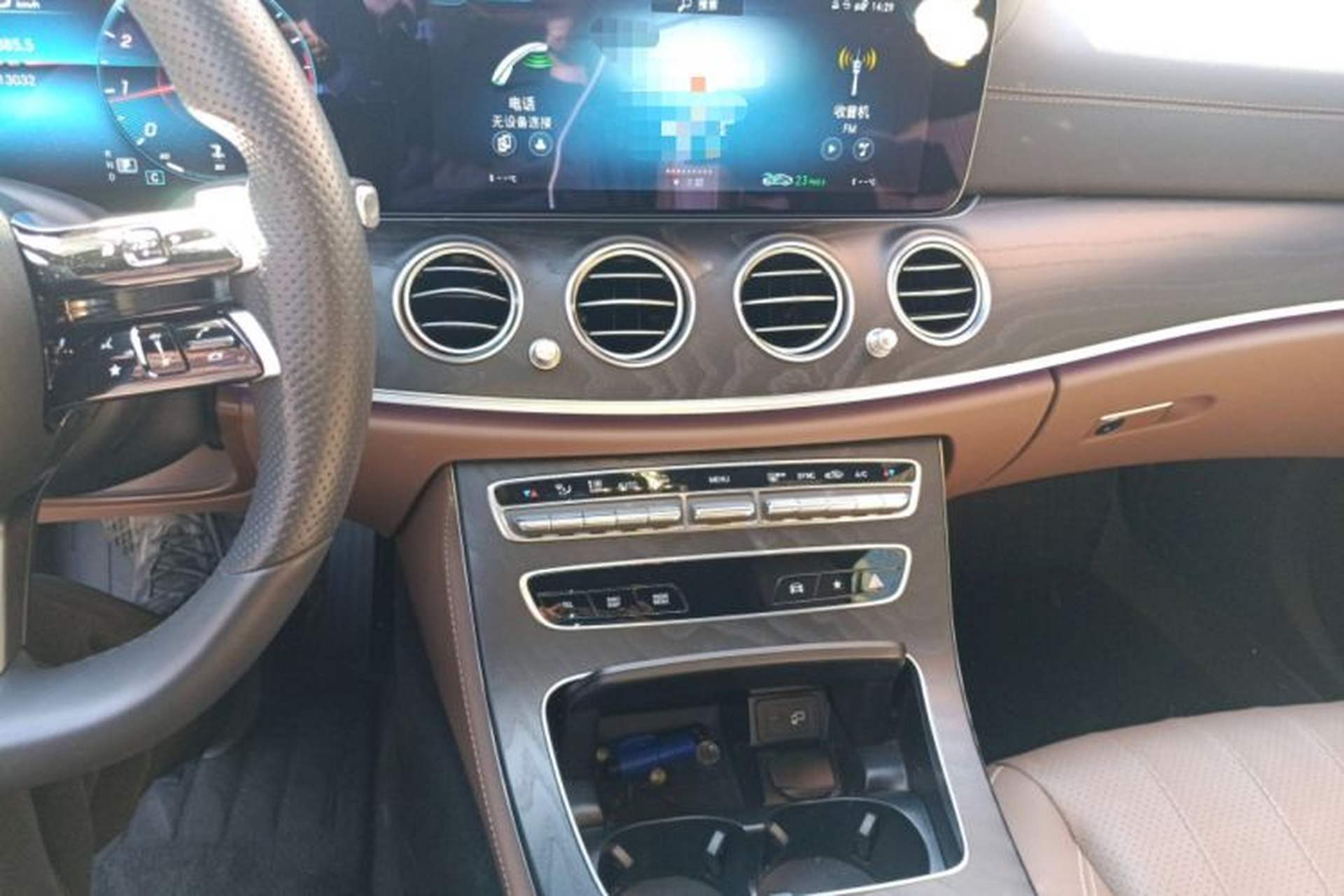 Used Mercedes-Benz E-Class 2022 E 300 Stylish Sports Edition Audio And AC Panel