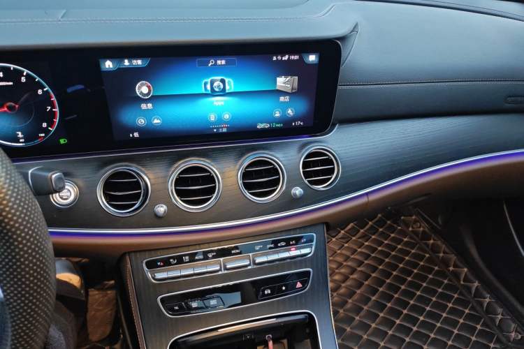 Used Mercedes-Benz E-Class 2022 Revised E 300 L Sport Luxury Edition Audio And AC Panel