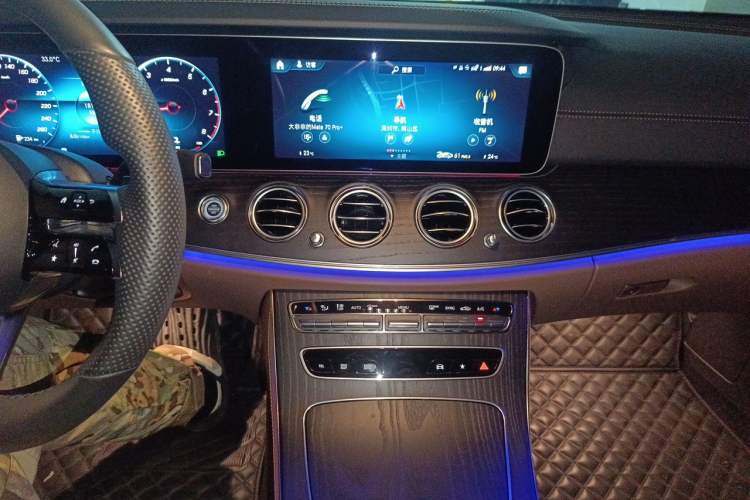 Used Mercedes-Benz E-Class 2022 Revised E 300 L Sporty and Stylish Edition Audio And AC Panel