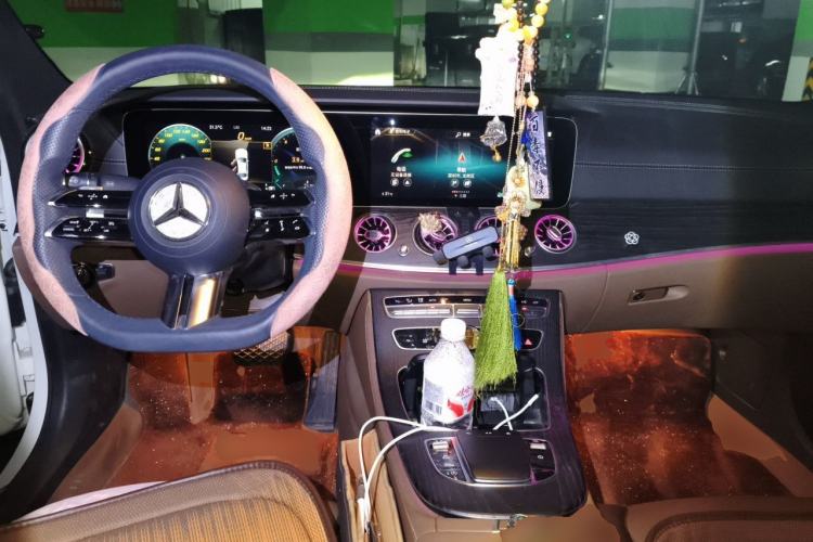 Used Mercedes-Benz E-Class 2022 Revised E 300 L Sporty and Stylish Edition Center Console