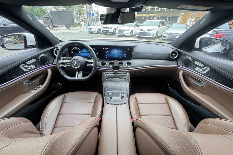 Used Mercedes-Benz E-Class 2022 E 300 L Sporty and Stylish Model Center Console