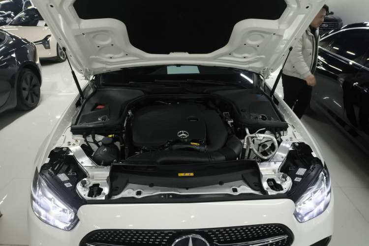 Used Mercedes-Benz E-Class 2022 Second Facelift E 260 L Sport Edition Engine Bay