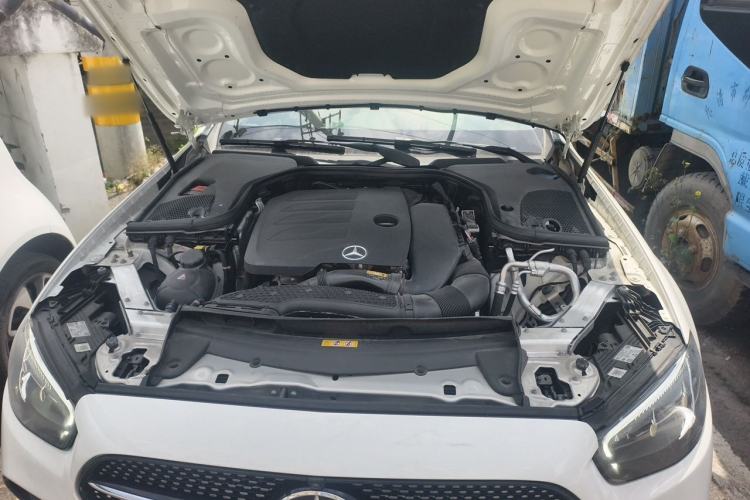 Used Mercedes-Benz E-Class 2022 Revised E 300 L Sporty and Stylish Edition Engine Bay