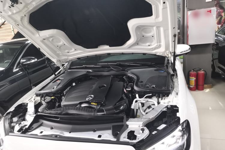 Used Mercedes-Benz E-Class 2022 E 300 L Sporty and Stylish Model Engine Bay
