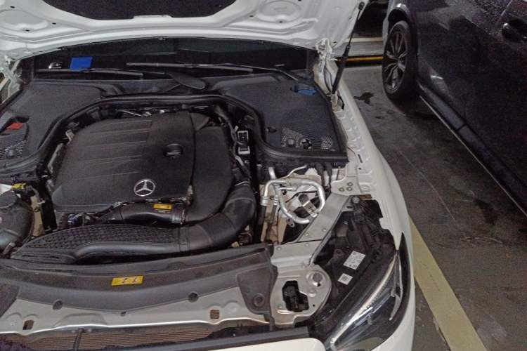 Used Mercedes-Benz E-Class 2022 Revised E 300 L Sporty and Stylish Edition Engine Bay Left