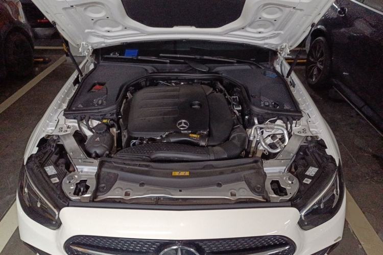 Used Mercedes-Benz E-Class 2022 Revised E 300 L Sporty and Stylish Edition Engine Bay