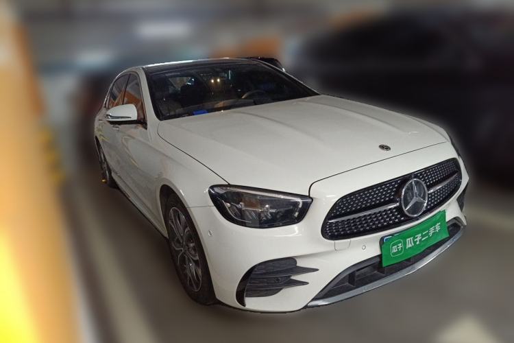 Used Mercedes-Benz E-Class 2022 Revised E 300 L Sporty and Stylish Edition Front Right 45 Deg