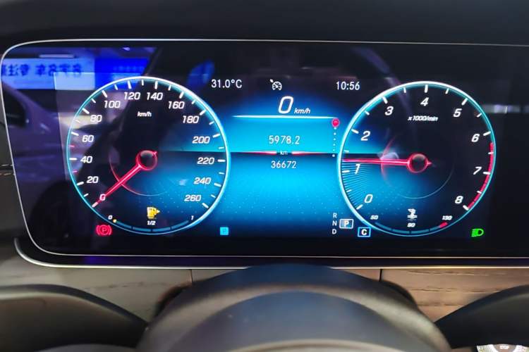 Used Mercedes-Benz E-Class 2022 Second Facelift E 300 L Sport Luxury Edition Instrument Cluster
