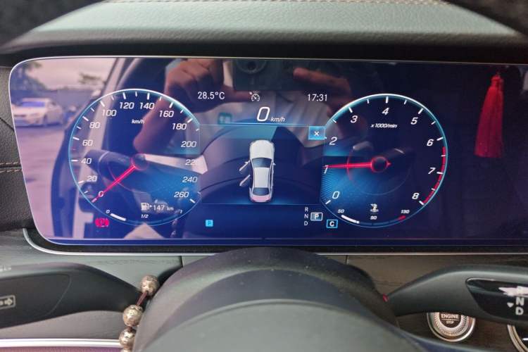 Used Mercedes-Benz E-Class 2022 Revised E 300 L Sporty and Stylish Edition Instrument Cluster